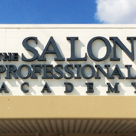 The Salon Professional Academy Channel Letter Sign Georgetown, Texas