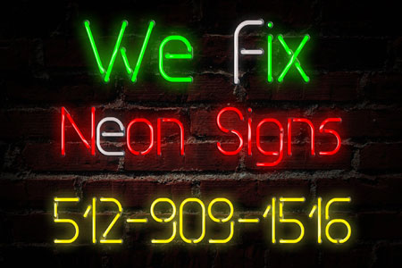 We Fix Austin Neon Signs